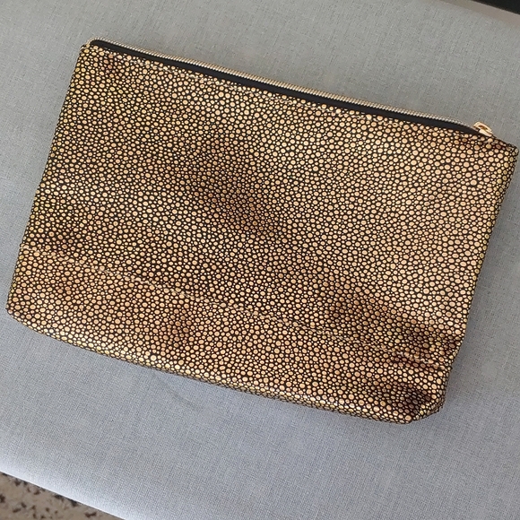 tarte Bags Tarte Goldgetter Makeup Cosmetic Travel Bag Nwt Poshmark